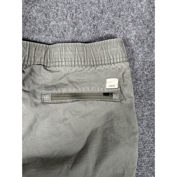 Vuori Pants Mens XS Green Ripstop Climber Drawstring Zip Pocket Hiking 30" VW401 - Picture 16 of 16